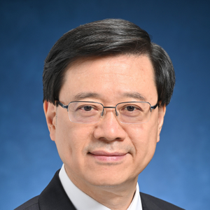 The Hon John KC Lee, (GBM, SBS, PDSM, PMSM, The Chief Executive of the Hong Kong Special Administrative Region)